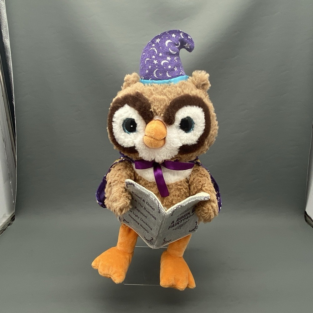 Cuddle Barn Octavius Owl Plush Storytelling Owl Talking Wizard Does Not Work